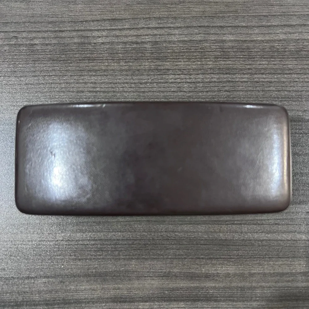 Cole Haan Dark‎ Brown Hardshell Eyeglasses Sunglasses Case New York City Logo